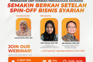 Webinar "Semakin Berkah Pasca Spin-Off Unit Usaha Syariah (UUS)"